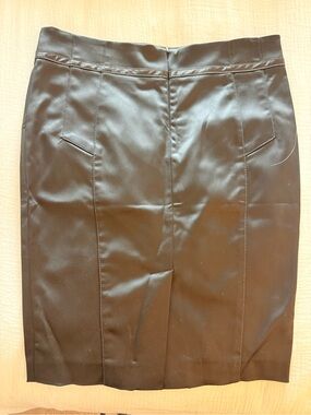 Marciano Black Pencil Skirt with Front Seams